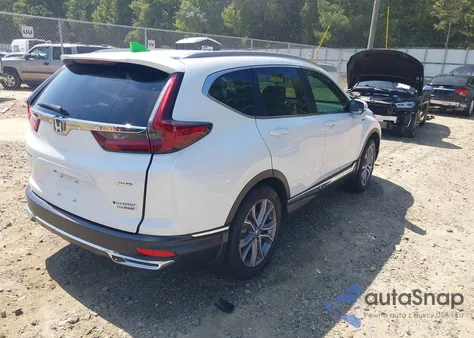 2020 Honda Cr-V Hybrid Touring from USA, damaged, VIN 7FART6H92LE024749